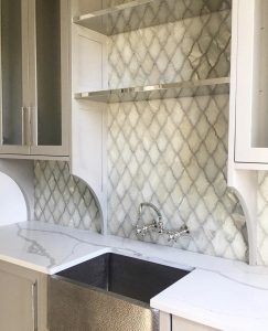 glass tile for kitchen backsplash