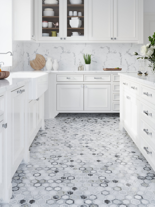 Mir Mosaic Manufacturer And, Small Floor Tiles For Kitchen