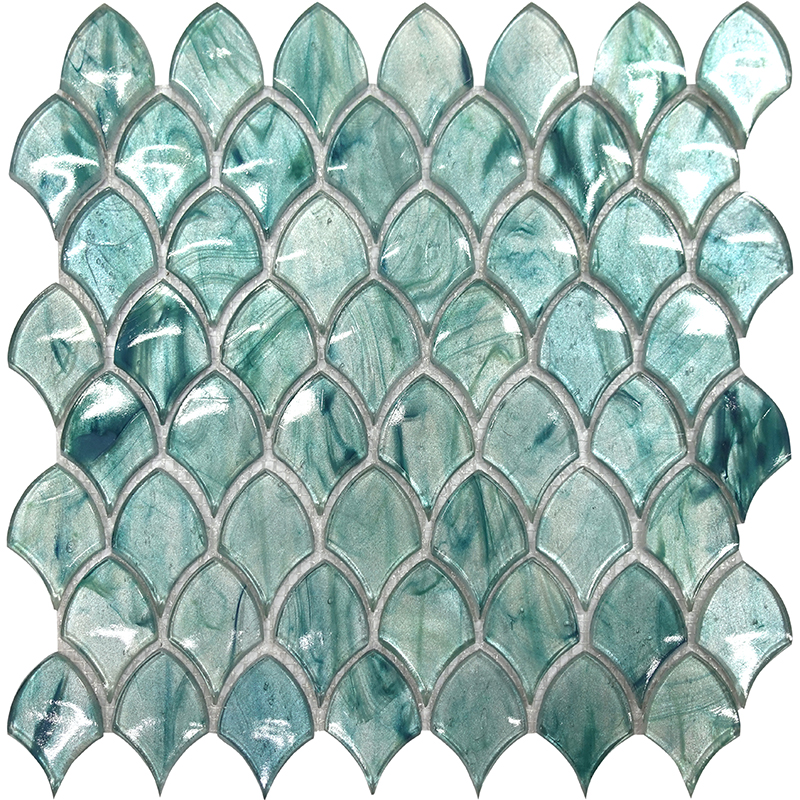 Verona – Platinum Silver Glass & Mirror Mosaic – 23X23mm – G30067 – The  Cornwall Tile Company